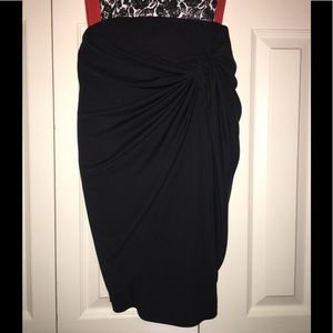 ROBERT RODRIGUEZ Black Stretchy Skirt Size XS